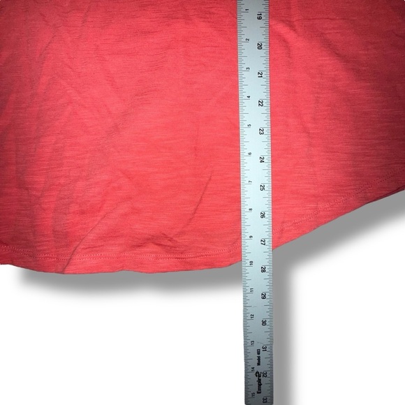 NWT TALBOTS Cotton Modal Back Detail Tee - Solid Patio Red Plus 1X - Picture 14 of 15